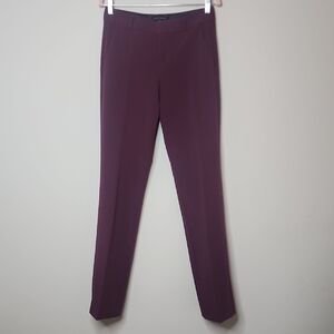 Banana Republic Maroon Pants Trousers Size 2L Inseam 34"